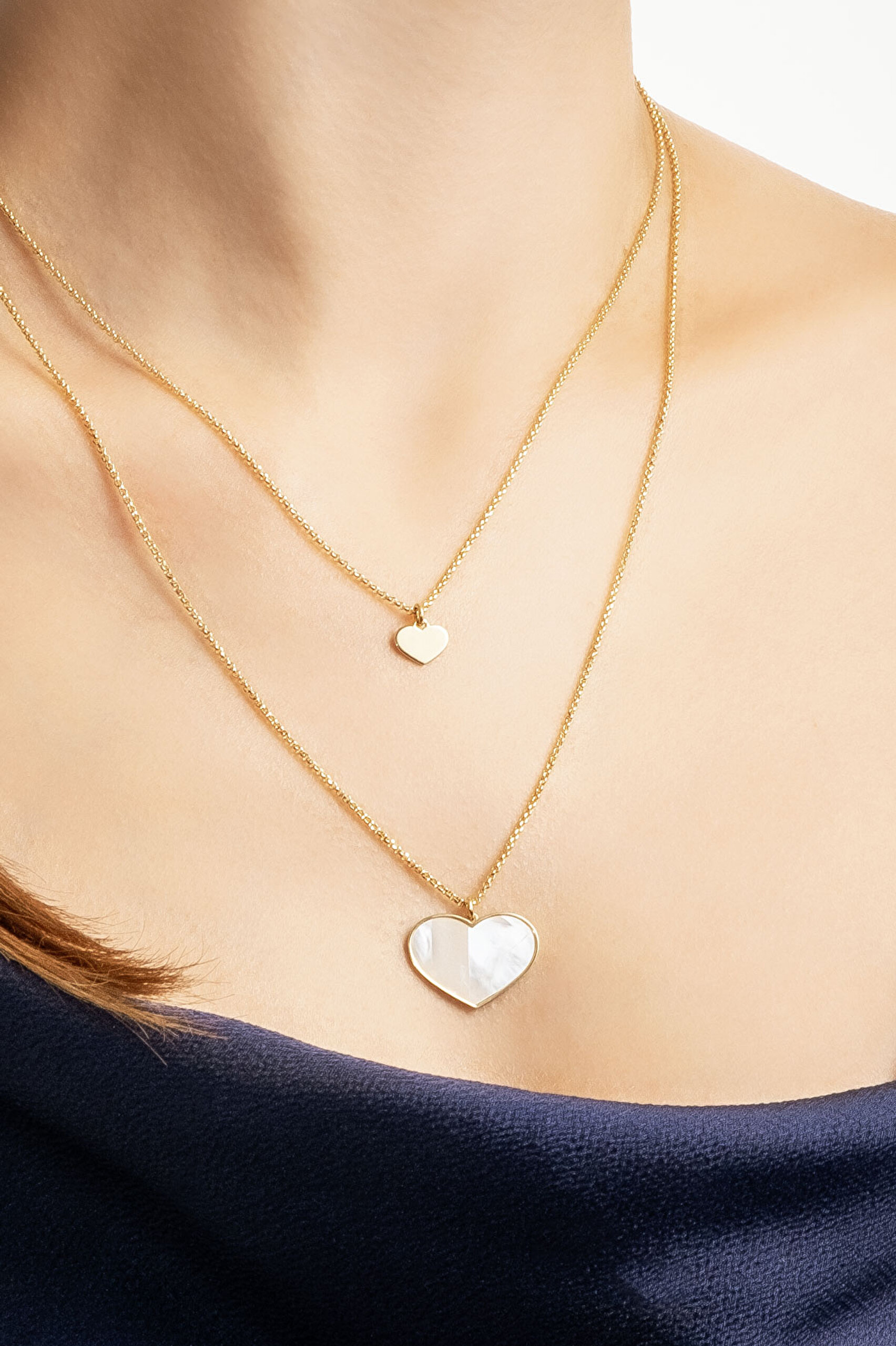 ⁠ İtalyan Aşkı 18 Ayar Sarı Altın Kaplama 45 Cm Gümüş Kolye_3}