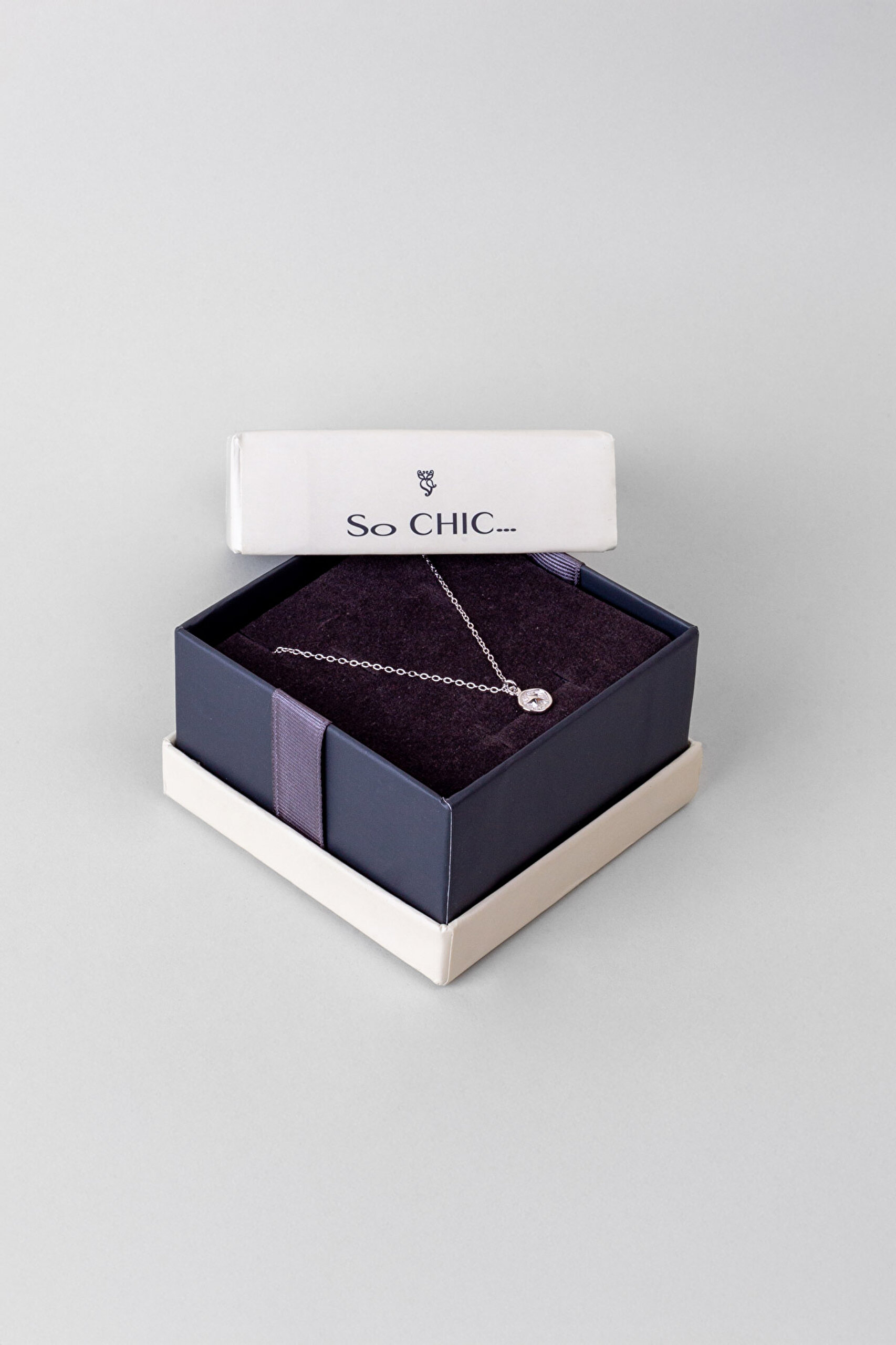 Şans Yıldızı 18 Ayar Beyaz Altın Kaplama 60 Cm Gümüş Uzun Kolye - 5