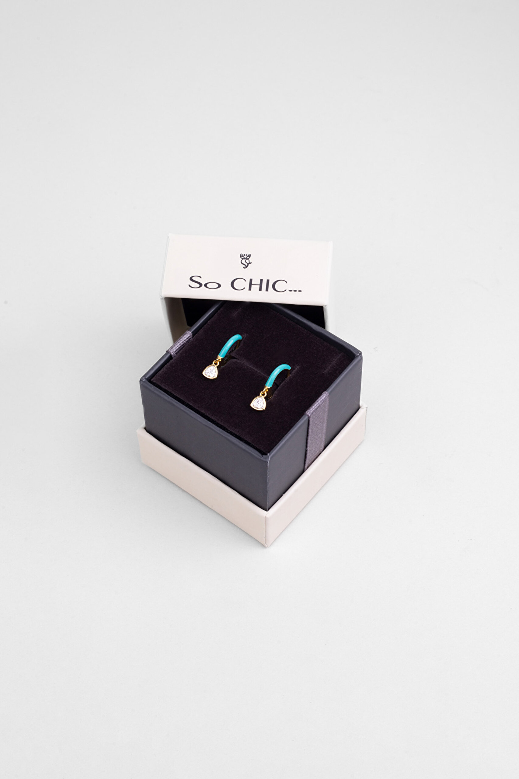 ⁠ Akdeniz 18 Ayar Sarı Altın Kaplama Gümüş Halka Küpe_4}