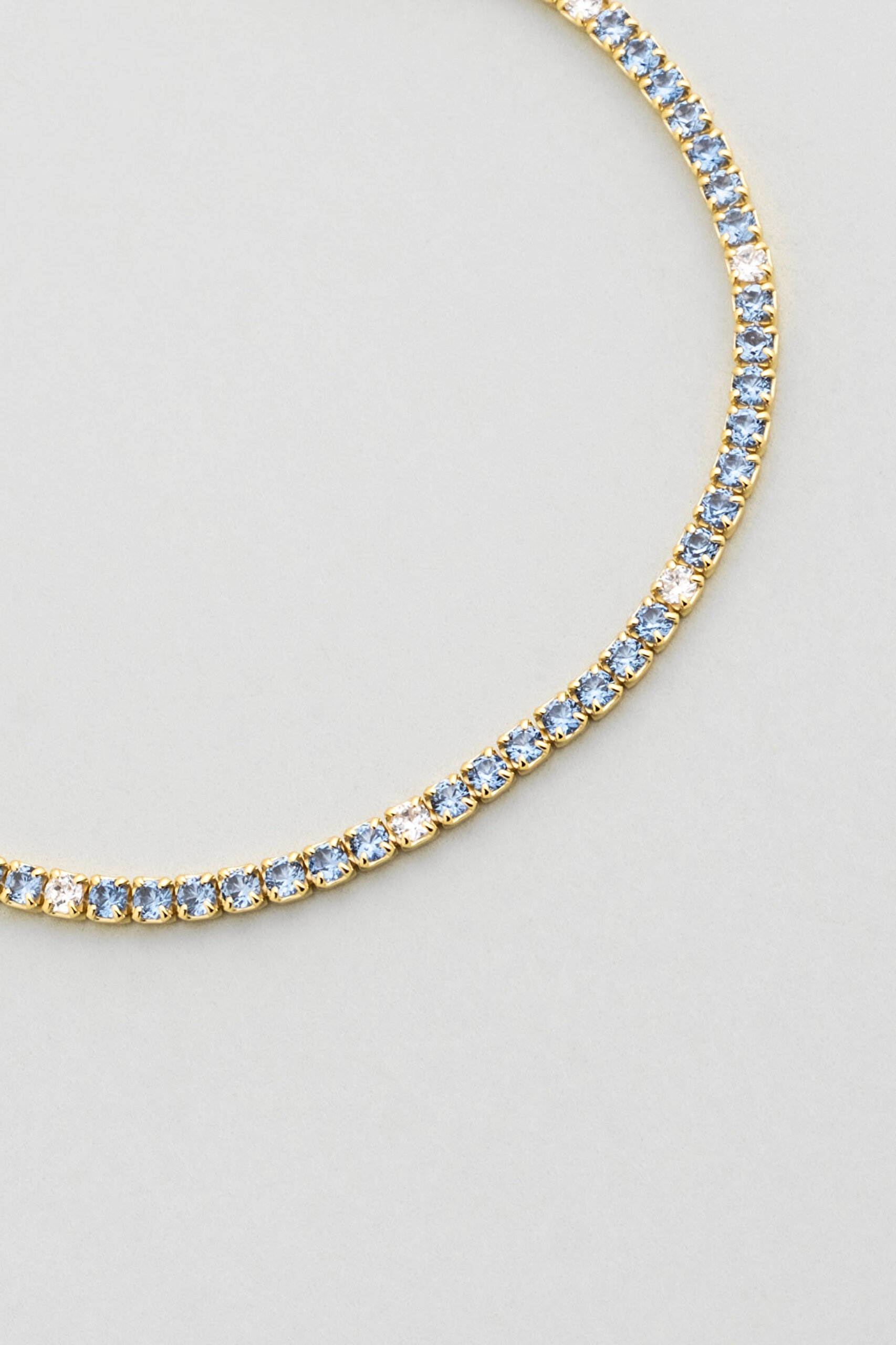 ⁠ Gökkuşağı Yolculuğu 18 Ayar Sarı Altın Kaplama 19 Cm Su Yolu Bileklik_4}