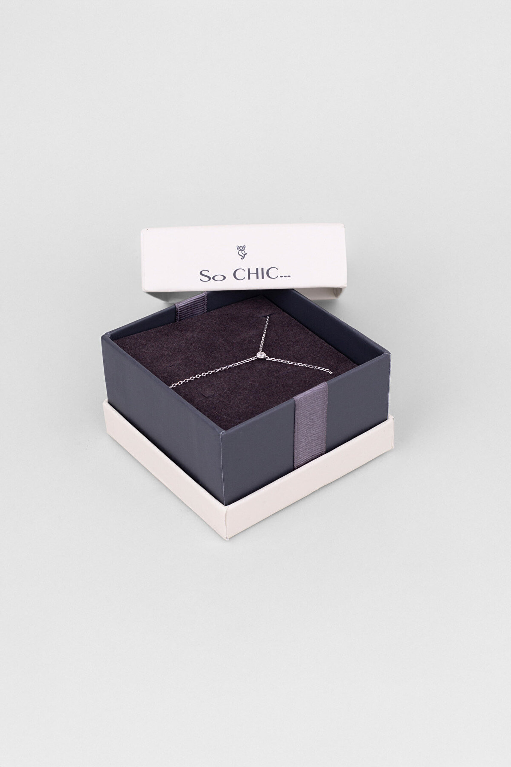 Özel So Chic... Taşlı 18 Ayar Beyaz Altın Kaplama 24 Cm Gümüş Şahmeran - 4