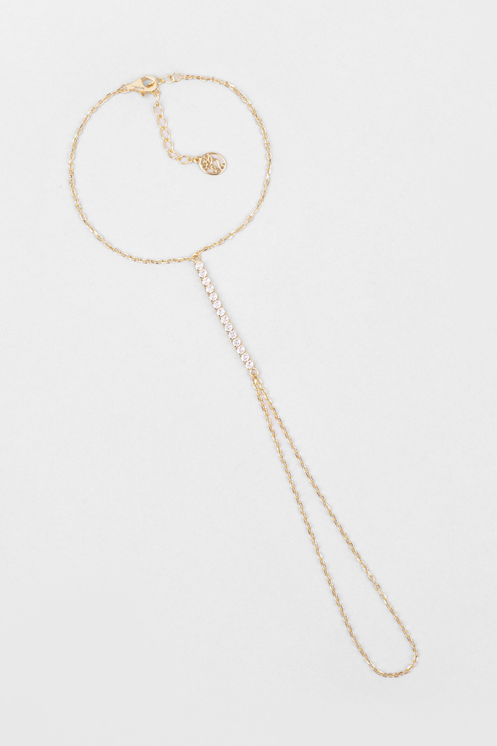 ⁠ Phoebe 18 Ayar Sarı Altın Kaplama 23 Cm Gümüş Şahmeran_0}