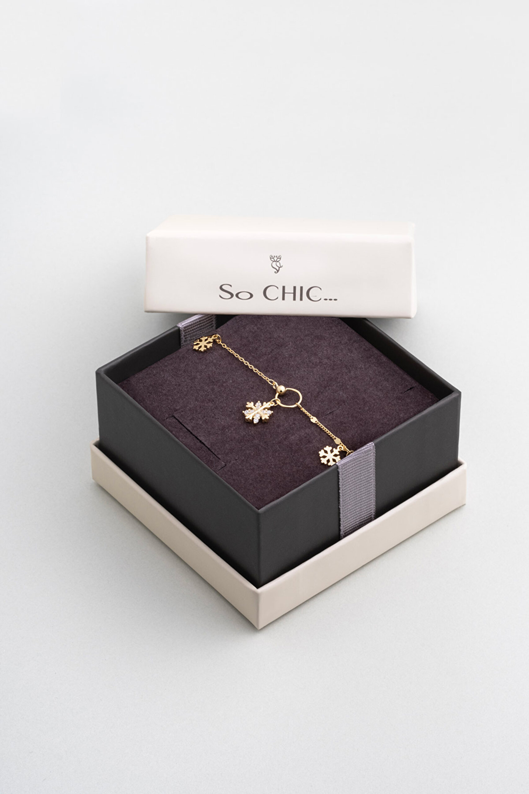 ⁠ Kar Tanesi 18 Ayar Sarı Altın Kaplama 20 Cm Gümüş Minimal Halhal_3}