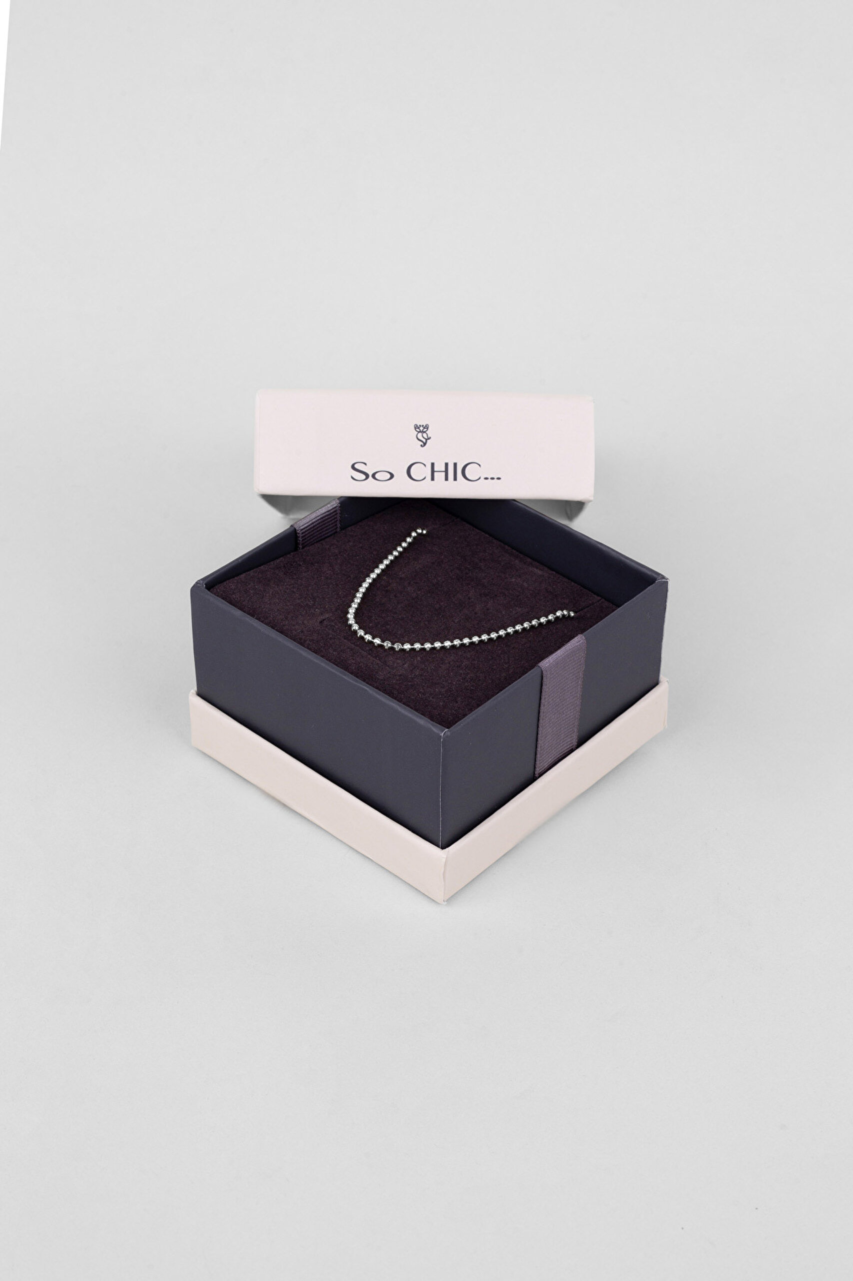 ⁠ İtalyan Lucia 18 Ayar Beyaz Altın Kaplama 43 Cm Gümüş Zincir Kolye_5}