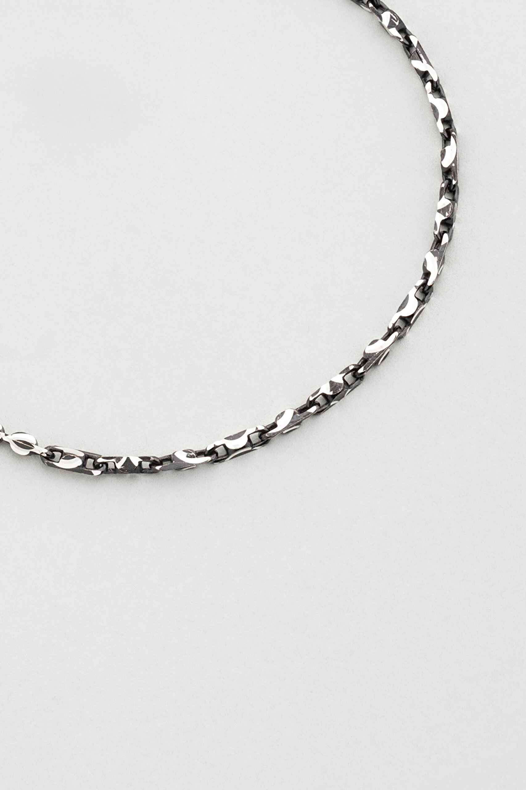 ⁠ Nero İtalyan 21 Cm Gümüş Erkek Zincir Bileklik_2}