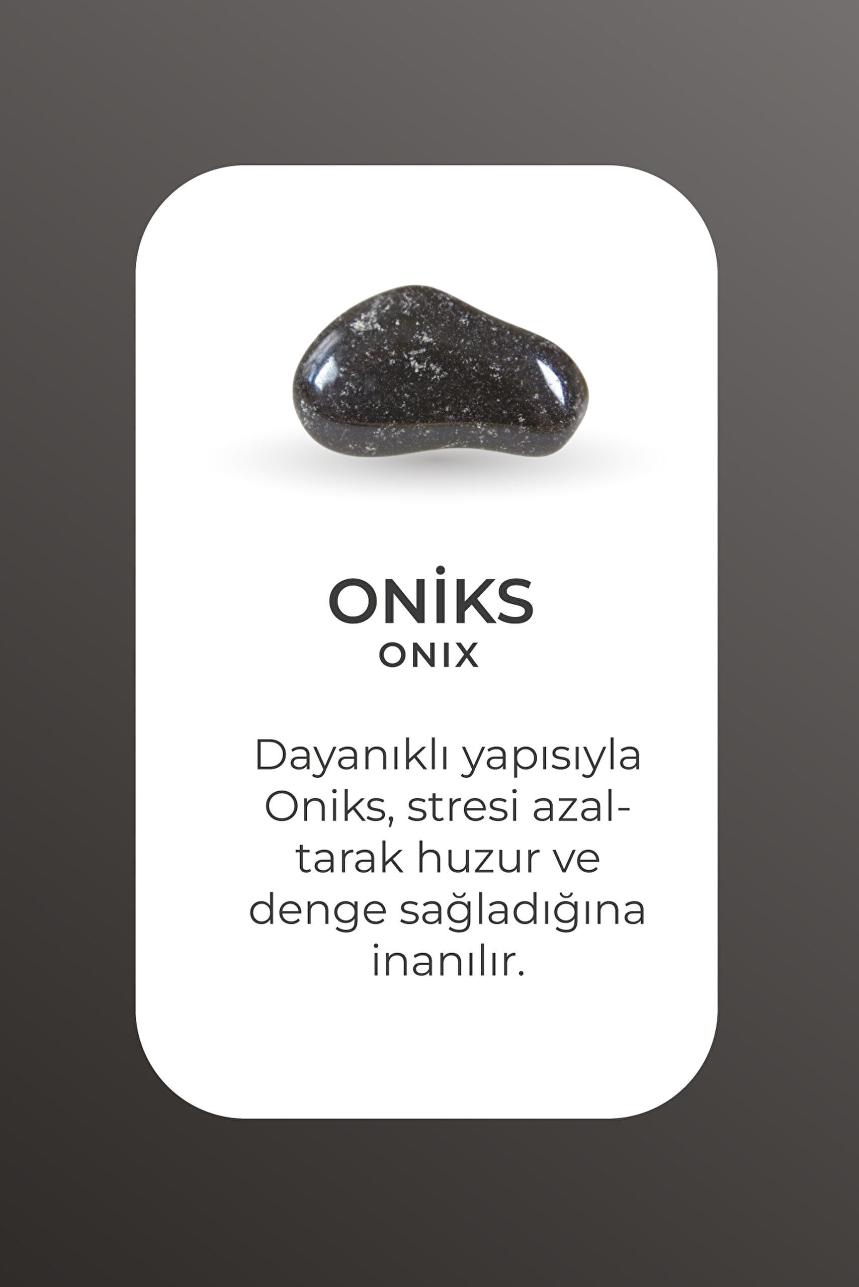 ⁠ Doğal Oniks Taşlı 18 Ayar Beyaz Altın Kaplama 25 Cm Gümüş Tesbih_6}
