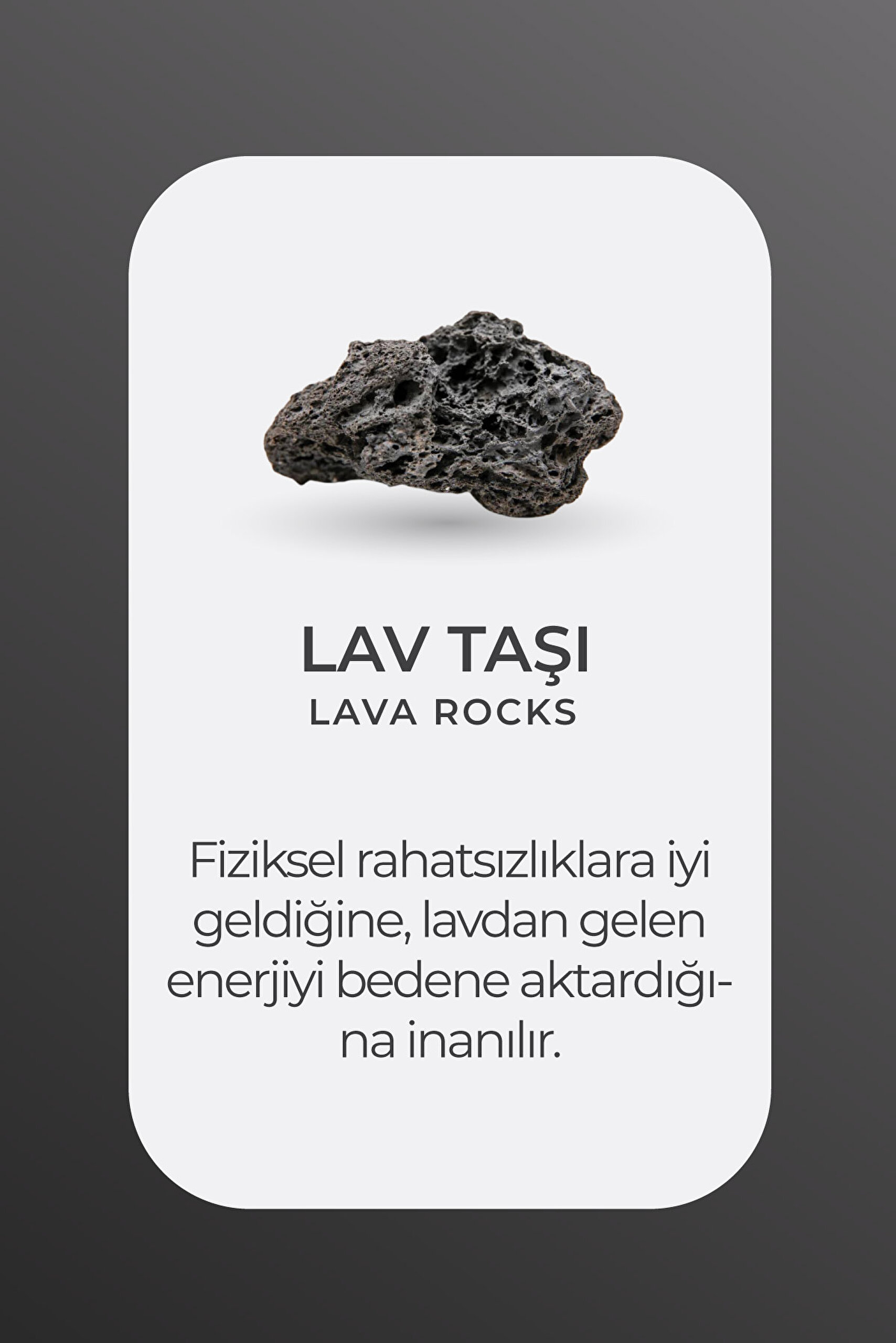 ⁠ Doğal Lav Taşlı 23 Cm Gümüş Tesbih_5}