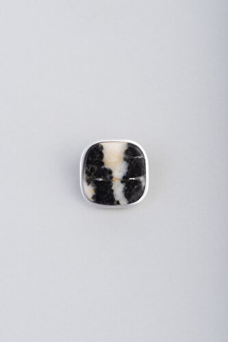  Modify Collection Jasper Stone Silver Ring Piece