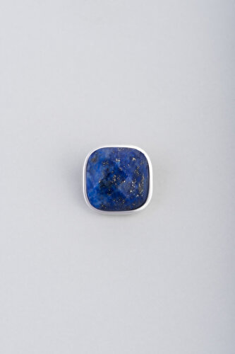  Modify Collection Lapis Stone Silver Ring Piece