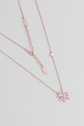 Dürüst Bff 18 Ayar Rose Altın Kaplama 48 Cm Gümüş Arkadaş Kolyesi