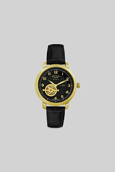 SoChic Rotary Gold Kaplama Siyah Deri Kordonlu Erkek Kol Saati ROTARY Gold Kaplama Siyah Deri Kordonlu Erkek Kol Saati 00056954499 Rotary Gold Kaplama Siyah Deri Kordonlu Erkek Kol Saati ROTARY Gold Kaplama Siyah Deri Kordonlu Erkek Kol Saati 00056954499