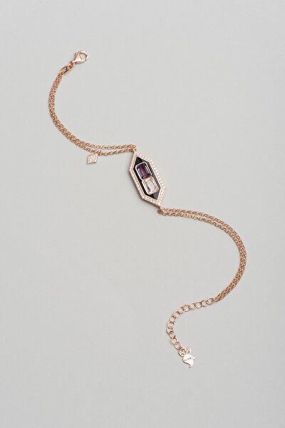 アクセサリー vintage Asixxsix Vintage Stil Ahşap Damarlı Siyah Ceviz Geçiş Anahtarı