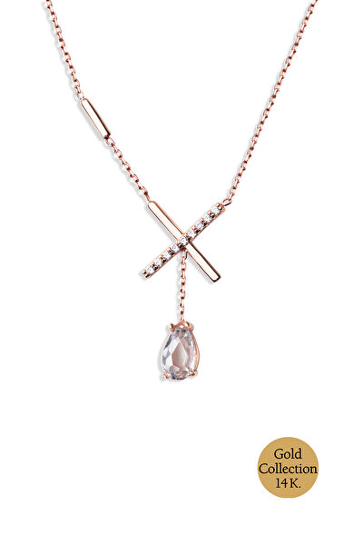 SoChic 14 Ayar Rose Altın Kolye 14 Ayar Rose Altın Kolye C000160145 14 Ayar Rose Altın Kolye 14 Ayar Rose Altın Kolye C000160145