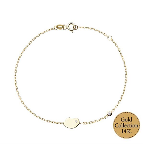 SoChic Kuş Figürlü 14 Ayar Sarı Altın Bileklik Kuş Figürlü 14 Ayar Sarı Altın Bileklik C000310144 Kuş Figürlü 14 Ayar Sarı Altın Bileklik Kuş Figürlü 14 Ayar Sarı Altın Bileklik C000310144