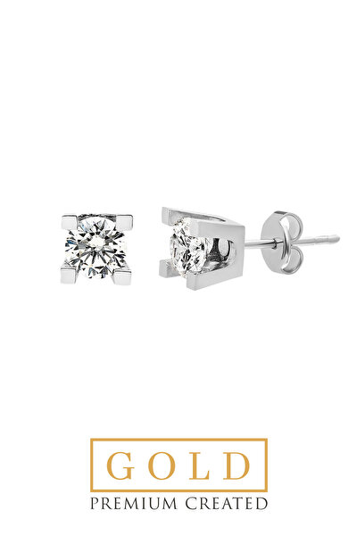 SoChic Beyaz Altın Sertifikalı Premium Created Taşlı Altın Tektaş Küpe Beyaz Altın Sertifikalı Premium Created Taşlı Altın Tektaş Küpe D0070250199 Beyaz Altın Sertifikalı Premium Created Taşlı Altın Tektaş Küpe Beyaz Altın Sertifikalı Premium Created Taşlı Altın Tektaş Küpe D0070250199