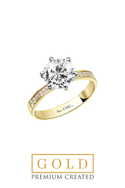 SoChic 14 Ayar Sarı Altın Sertifikalı Premium Created Taşlı Tektaş Yüzük 14 Ayar Sarı Altın Sertifikalı Premium Created Taşlı Tektaş Yüzük D02703001 14 Ayar Sarı Altın Sertifikalı Premium Created Taşlı Tektaş Yüzük 14 Ayar Sarı Altın Sertifikalı Premium Created Taşlı Tektaş Yüzük D02703001