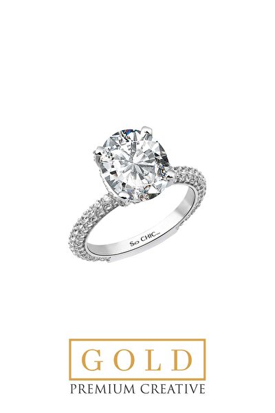 SoChic 14 Ayar Beyaz Altın Sertifikalı Premium Creative Taşlı Tektaş Yüzük 14 Ayar Beyaz Altın Sertifikalı Premium Creative Taşlı Tektaş Yüzük D03904801 14 Ayar Beyaz Altın Sertifikalı Premium Creative Taşlı Tektaş Yüzük 14 Ayar Beyaz Altın Sertifikalı Premium Creative Taşlı Tektaş Yüzük D03904801