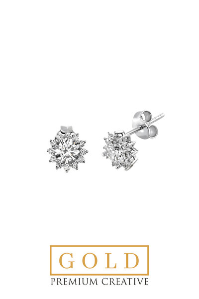 SoChic Beyaz Altın Sertifikalı Premium Creative Taşlı Çiçek Figürlü Tektaş Küpe Beyaz Altın Sertifikalı Premium Creative Taşlı Çiçek Figürlü Tektaş Küpe D0480150199 Beyaz Altın Sertifikalı Premium Creative Taşlı Çiçek Figürlü Tektaş Küpe Beyaz Altın Sertifikalı Premium Creative Taşlı Çiçek Figürlü Tektaş Küpe D0480150199