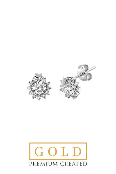 SoChic Beyaz Altın Sertifikalı Premium Created Taşlı Çiçek Figürlü Tektaş Küpe Beyaz Altın Sertifikalı Premium Created Taşlı Çiçek Figürlü Tektaş Küpe D0480150199 Beyaz Altın Sertifikalı Premium Created Taşlı Çiçek Figürlü Tektaş Küpe Beyaz Altın Sertifikalı Premium Created Taşlı Çiçek Figürlü Tektaş Küpe D0480150199