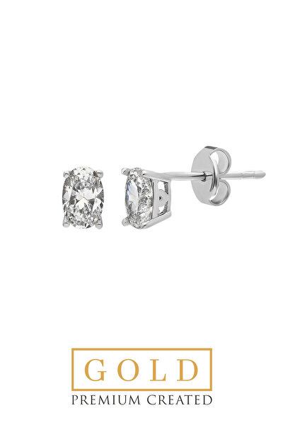 SoChic Beyaz Altın Sertifikalı Premium Created Taşlı Oval Tektaş Küpe Beyaz Altın Sertifikalı Premium Created Taşlı Oval Tektaş Küpe D0490100199 Beyaz Altın Sertifikalı Premium Created Taşlı Oval Tektaş Küpe Beyaz Altın Sertifikalı Premium Created Taşlı Oval Tektaş Küpe D0490100199