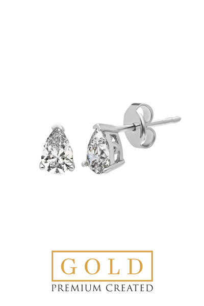 SoChic Beyaz Altın Sertifikalı Taşlı Premium Created Damla Tektaş Küpe Beyaz Altın Sertifikalı Taşlı Premium Created Damla Tektaş Küpe D0510100199 Beyaz Altın Sertifikalı Taşlı Premium Created Damla Tektaş Küpe Beyaz Altın Sertifikalı Taşlı Premium Created Damla Tektaş Küpe D0510100199