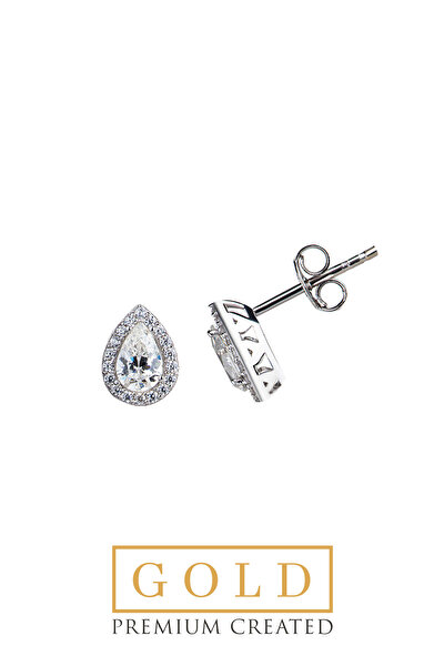 SoChic Beyaz Altın Sertifikalı Premium Created Taşlı Damla Tektaş Küpe Beyaz Altın Sertifikalı Premium Created Taşlı Damla Tektaş Küpe D0520150199 Beyaz Altın Sertifikalı Premium Created Taşlı Damla Tektaş Küpe Beyaz Altın Sertifikalı Premium Created Taşlı Damla Tektaş Küpe D0520150199