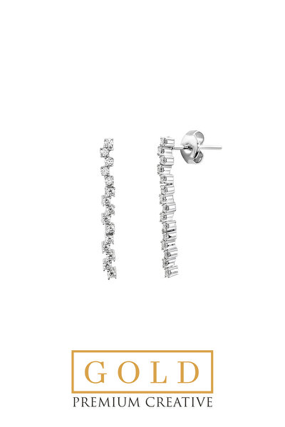 SoChic Beyaz Altın Sertifikalı Premium Creative Taşlı Su Yolu Küpe Beyaz Altın Sertifikalı Premium Creative Taşlı Su Yolu Küpe D0540160199 Beyaz Altın Sertifikalı Premium Creative Taşlı Su Yolu Küpe Beyaz Altın Sertifikalı Premium Creative Taşlı Su Yolu Küpe D0540160199