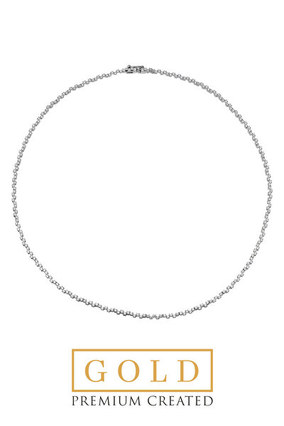 SoChic Beyaz Altın Sertifikalı Premium Created Taşlı Su Yolu Gerdanlık Beyaz Altın Sertifikalı Premium Created Taşlı Su Yolu Gerdanlık D0551100199 Beyaz Altın Sertifikalı Premium Created Taşlı Su Yolu Gerdanlık Beyaz Altın Sertifikalı Premium Created Taşlı Su Yolu Gerdanlık D0551100199