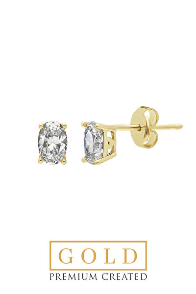 SoChic 14 Ayar Altın Sertifikalı Premium Created Taşlı Oval Tektaş Küpe 14 Ayar Altın Sertifikalı Premium Created Taşlı Oval Tektaş Küpe D0910210144 14 Ayar Altın Sertifikalı Premium Created Taşlı Oval Tektaş Küpe 14 Ayar Altın Sertifikalı Premium Created Taşlı Oval Tektaş Küpe D0910210144