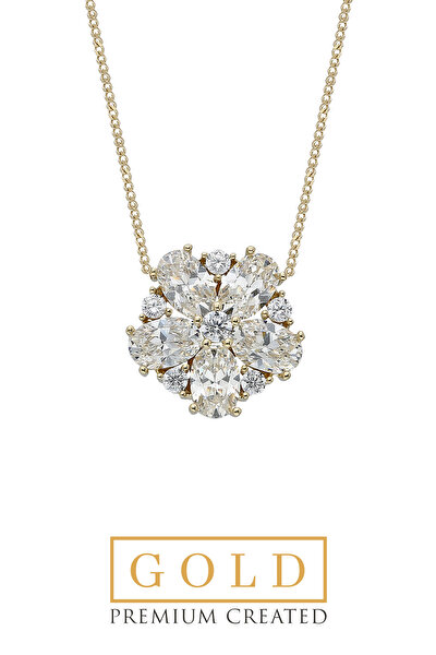 SoChic Sarı Altın Sertifikalı Premium Created Taşlı Çiçek Kolye Sarı Altın Sertifikalı Premium Created Taşlı Çiçek Kolye D1210290144 Sarı Altın Sertifikalı Premium Created Taşlı Çiçek Kolye Sarı Altın Sertifikalı Premium Created Taşlı Çiçek Kolye D1210290144