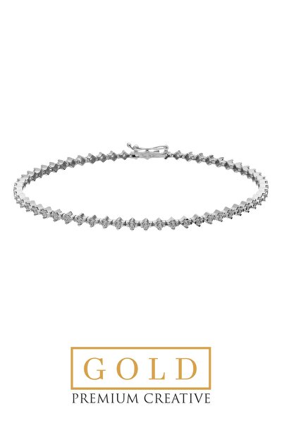 SoChic Beyaz Altın Sertifikalı Premium Creative Taşlı Su Yolu Bileklik Beyaz Altın Sertifikalı Premium Creative Taşlı Su Yolu Bileklik D1630460119 Beyaz Altın Sertifikalı Premium Creative Taşlı Su Yolu Bileklik Beyaz Altın Sertifikalı Premium Creative Taşlı Su Yolu Bileklik D1630460119