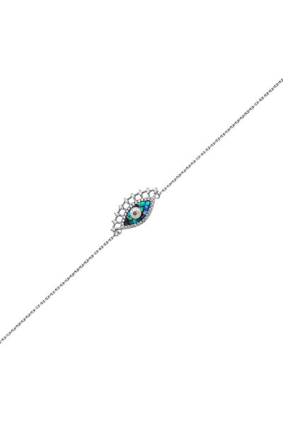 SoChic Mozaik Desenli Göz Figürlü 18 Ayar Rodyum Kaplama Nazar Gümüş Bileklik Mozaik Desenli Göz Figürlü 18 Ayar Rodyum Kaplama Nazar Gümüş Bileklik E0305411399 Mozaik Desenli Göz Figürlü 18 Ayar Rodyum Kaplama Nazar Gümüş Bileklik Mozaik Desenli Göz Figürlü 18 Ayar Rodyum Kaplama Nazar Gümüş Bileklik E0305411399
