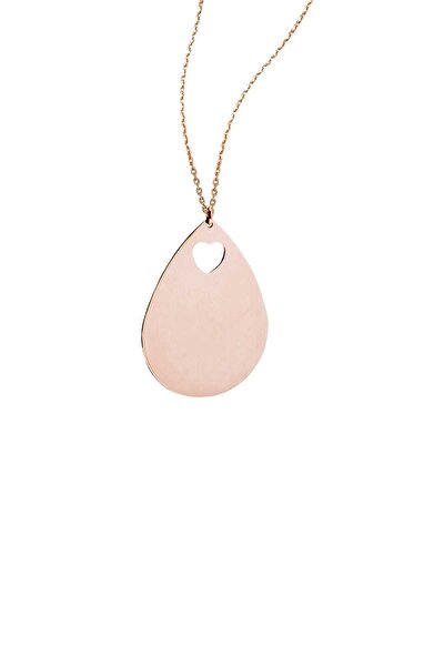 SoChic Damla Plaka 18 Ayar Rose Altın Kaplama Gümüş Kolye Damla Plaka 18 Ayar Rose Altın Kaplama Gümüş Kolye E0501364545 Damla Plaka 18 Ayar Rose Altın Kaplama Gümüş Kolye Damla Plaka 18 Ayar Rose Altın Kaplama Gümüş Kolye E0501364545