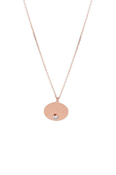SoChic Zirkon Taşlı Oval Kesim 18 Ayar Rose Altın Kaplama Gümüş Kolye Zirkon Taşlı Oval Kesim 18 Ayar Rose Altın Kaplama Gümüş Kolye E0503730145 Zirkon Taşlı Oval Kesim 18 Ayar Rose Altın Kaplama Gümüş Kolye Zirkon Taşlı Oval Kesim 18 Ayar Rose Altın Kaplama Gümüş Kolye E0503730145