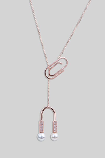 SoChic 18 Ayar Rose Altın Kaplama İnci Taşlı Şans Gümüş Kolye 18 Ayar Rose Altın Kaplama İnci Taşlı Şans Gümüş Kolye E0510620145 18 Ayar Rose Altın Kaplama İnci Taşlı Şans Gümüş Kolye 18 Ayar Rose Altın Kaplama İnci Taşlı Şans Gümüş Kolye E0510620145